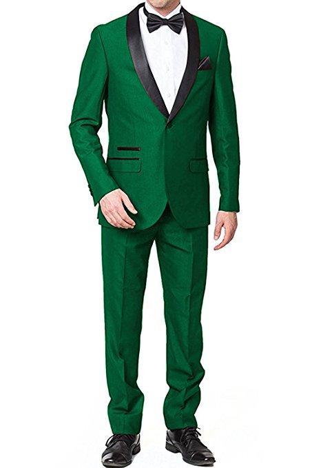 

Classic Shawl Lapel tuxedos groom wedding men suits mens wedding suits tuxedo costumes de smoking pour hommes men(Jacket+Pants+Tie) 150, Same as image