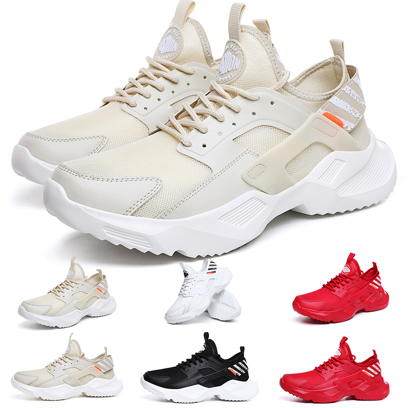 

men women luxury breathable jogging shoes triple red white black grey comfortable style trainers designer sports sneakers size 39-45, A1