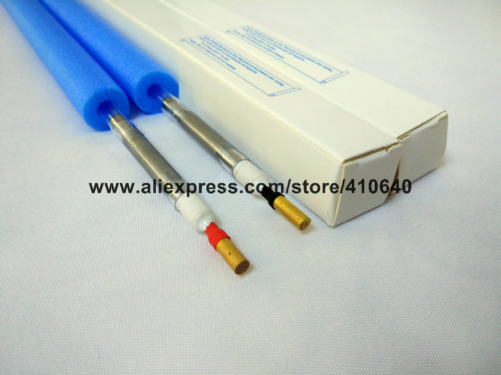 Factory Supply 1 Pair YAG Fiber Laser Xe Lamp Size 8*180*375-5 Diameter 8mm Length 375mm Suit for Most Laser Cutting Machine-image-463765960