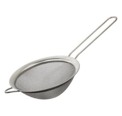 

Stainless Steel Fine Mesh Strainer Colander Flour Sieve with Handle Juice and Tea Strainer Kitchen Tools