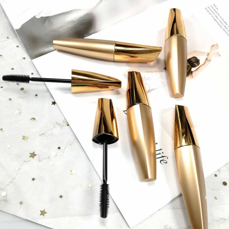 

10/50pc Gold Empty Mascara tubes,Irregular DIY Eyelash Glue Refillable Cosmetic container,Growth Liquid Tube