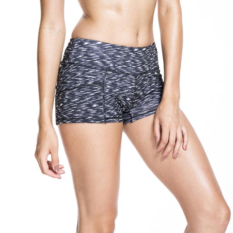 

SAGACE Yoga Shorts Women High Strength Quick Dry Sports Running Fitness Yoga Shorts Women Sports Running, Black