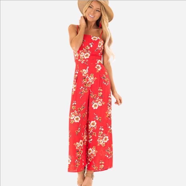 

10 Women' Jumpsuits,Casual Dresses, Rompers skirt floral dress with sleeveless dresses nuevo estilo vestido para chicas mujeres wt19, As pic