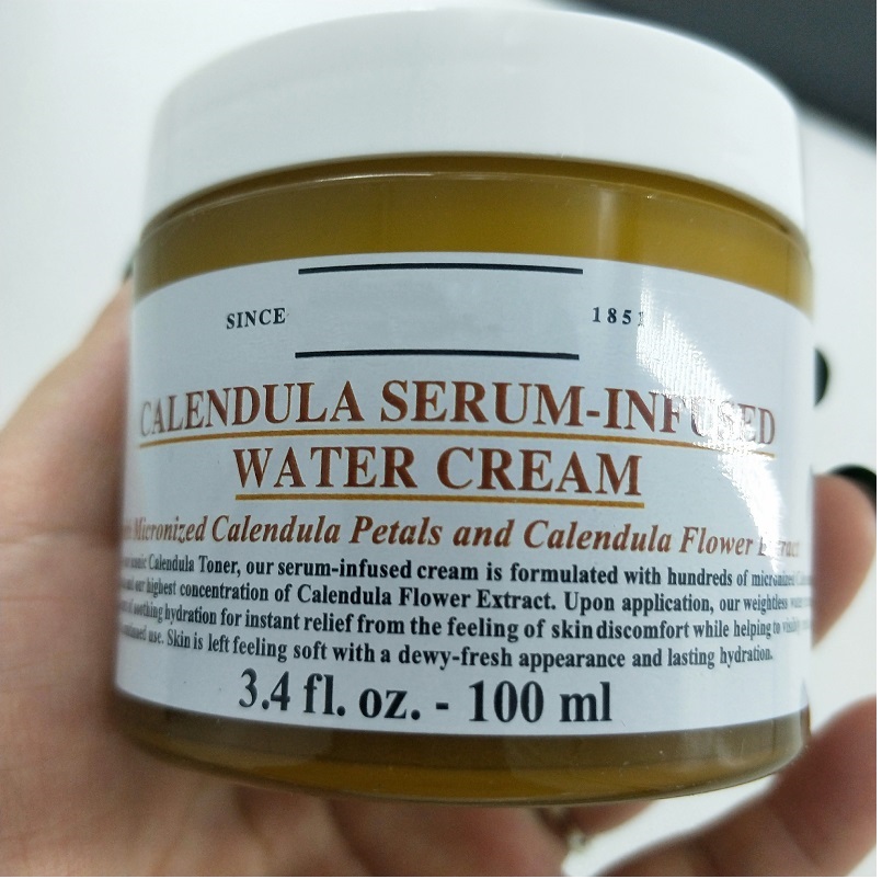 

HOT Facial treatment cream with Calendula Serum-Infused Water Cream deep hydration nourishing Calendula Flower Extract Face Cream 100ml