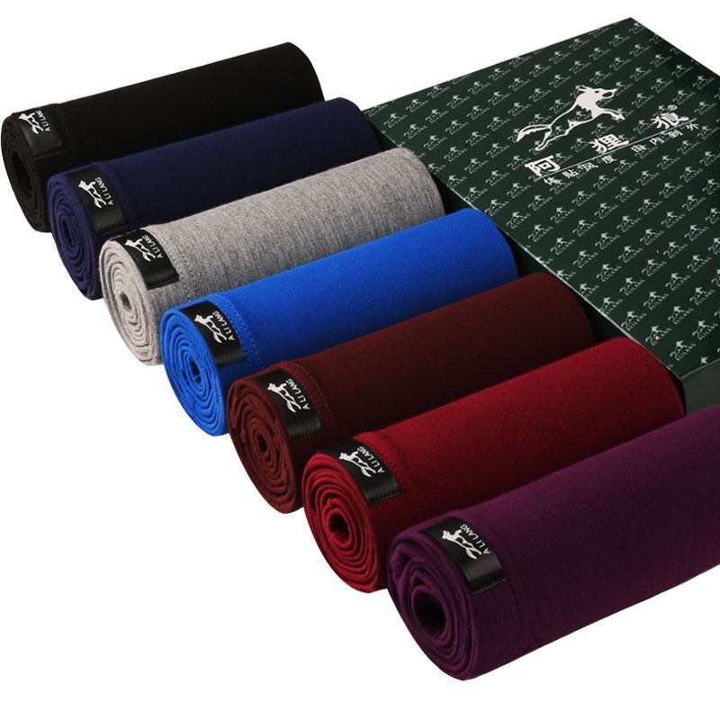 7 pcs/lot Pure Color Boxers Mens Underwear Colorful Modal Man Big Short Breathable Solid Flexible Shorts Boxers Underpants