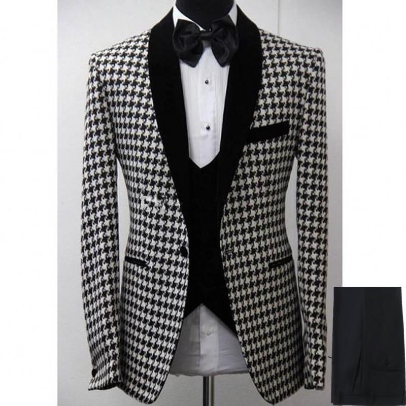 

Classic Shawl Lapel Wedding Tuxedos Slim Fit Suits For Men Groomsmen Suit Three Pieces Cheap Prom Formal Suits (Jacket+Pants+Vest+Tie) 548, Same as image
