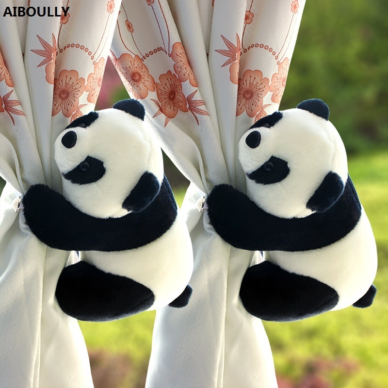 2019 Aiboully Cartoon Panda Curtain Buckle Strap Clip Tie Back