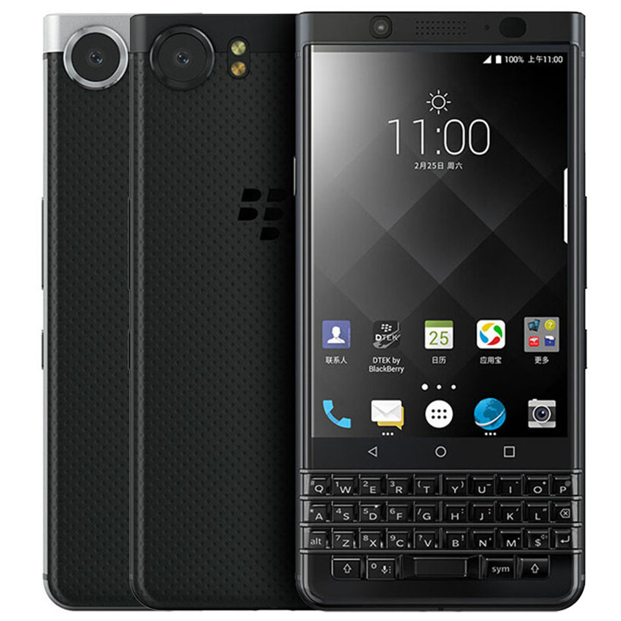 

Refurbished Original Blackberry Keyone 4.5 inch Octa Core 3GB RAM 32GB ROM 12MP Camera Unlocked 4G LTE Android Smart Phone Free DHL 1pcs, Black