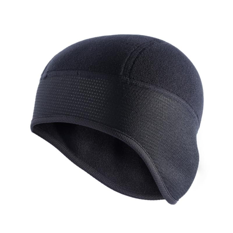 

Black Men Bicycle Sports Outdoor Wool Hats For Winter Sport Cycling Cycling Cap Warm Snow Cap Bicycle Riding Headband