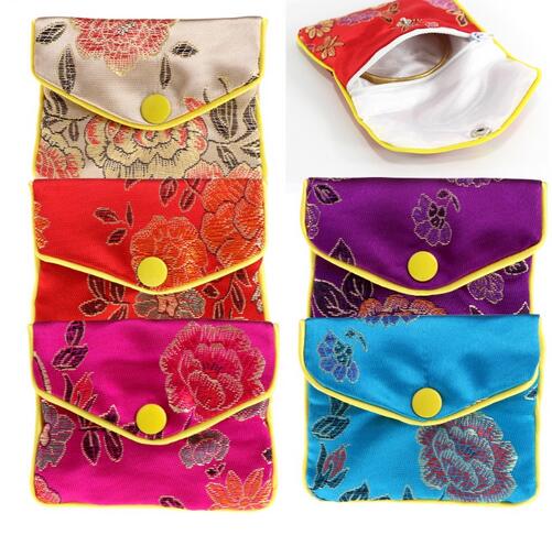 

Jewelry Storage Bags Silk Chinese Tradition Pouch Purse Gifts Jewels Organizer GB407