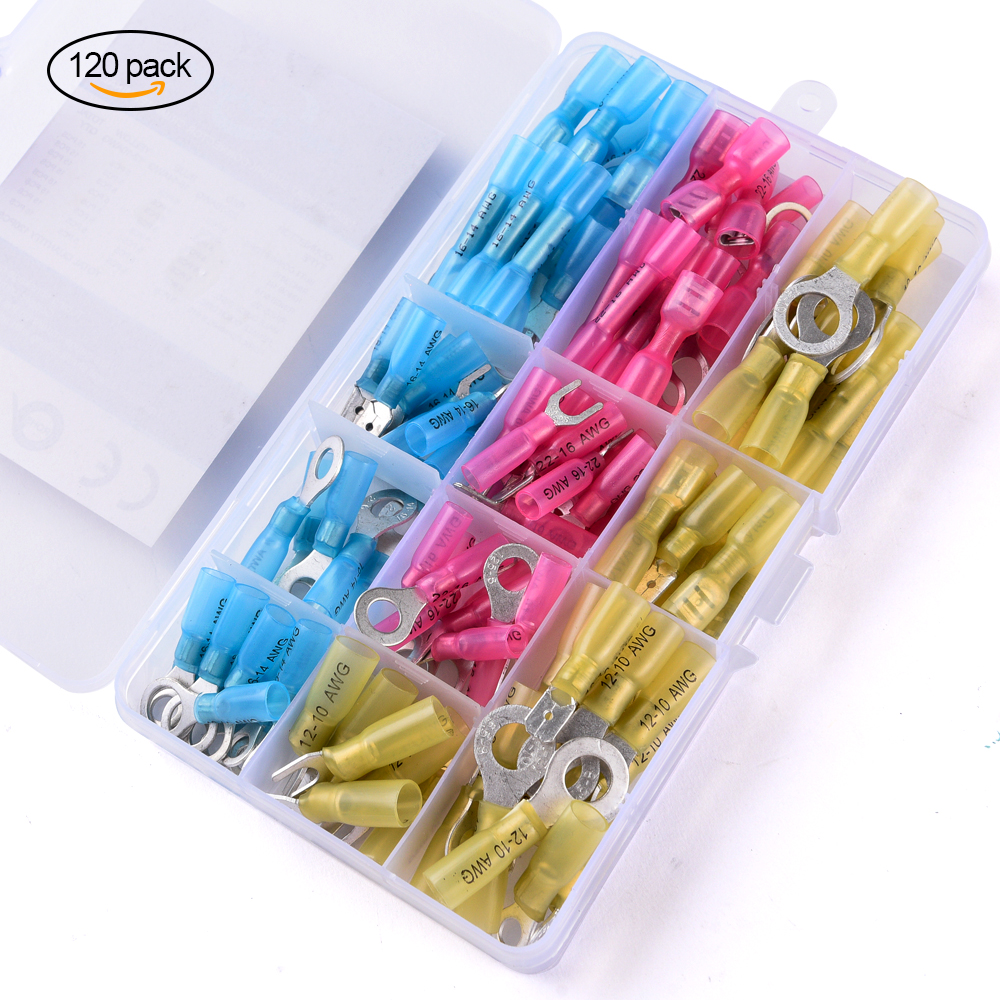 300 PCS Quick Splice Wire Tap Connector Adapter 14-16 10-12 18-22 Gauge AWG