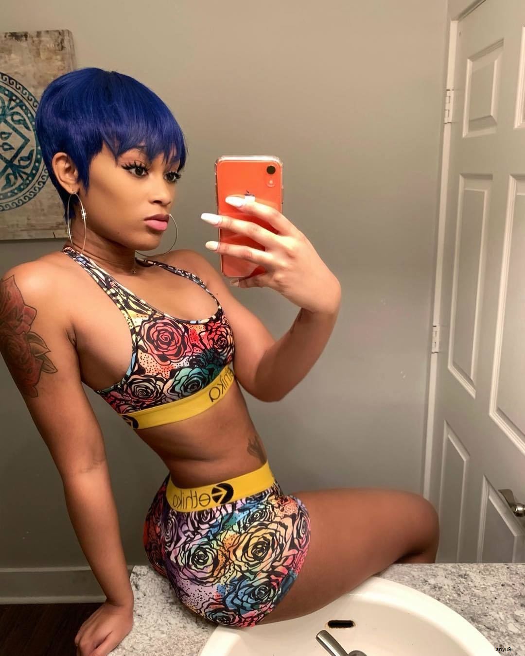two piece short set women biker shorts ethika sets ethika boxers bikini Mid Waist Ladies Bikinis Womens summer Suits Bra+Shorts UZOM-image-553445930
