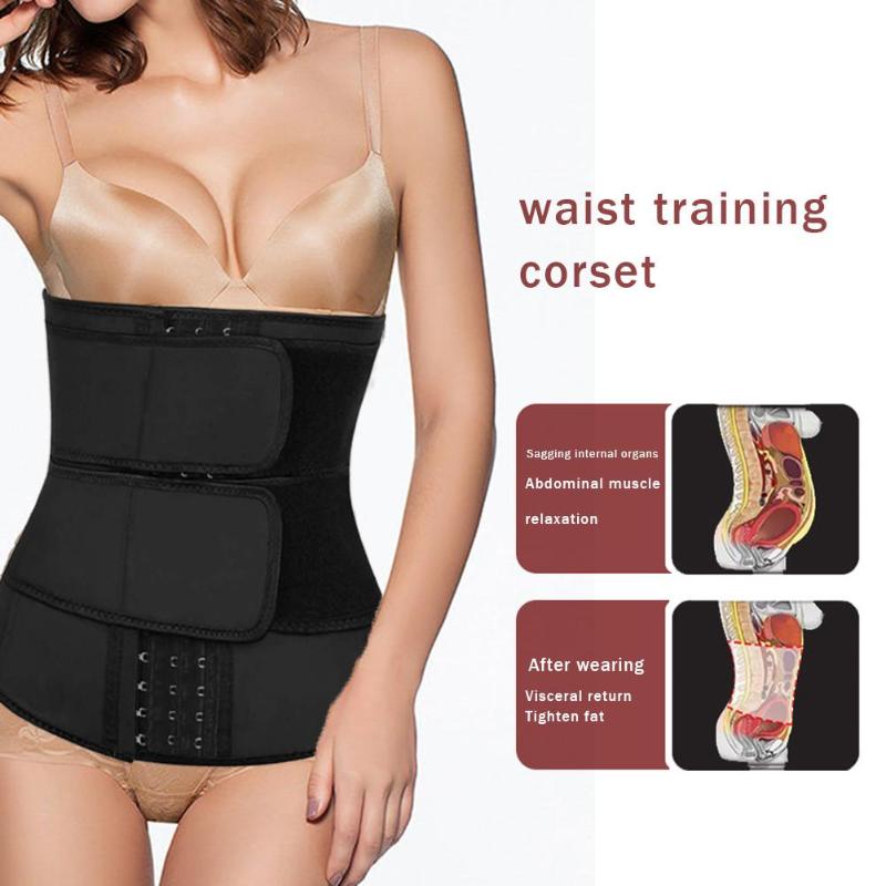 

Waist Training Corset Waist Trainer Belt Shaper Slimmer Strengthen The Belt Postpartum Yoga Sports Abdomen, As pic