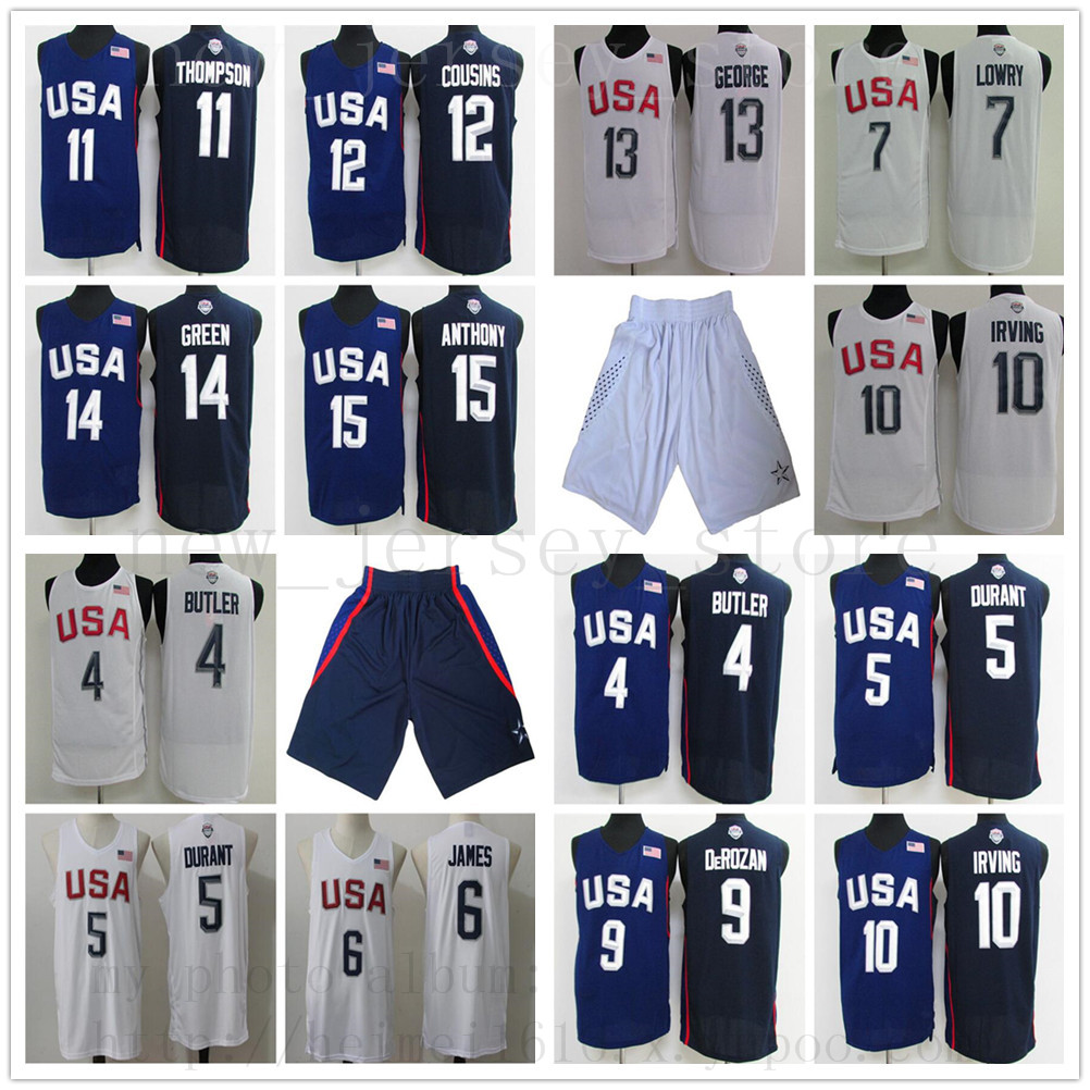 klay thompson usa jersey 2016