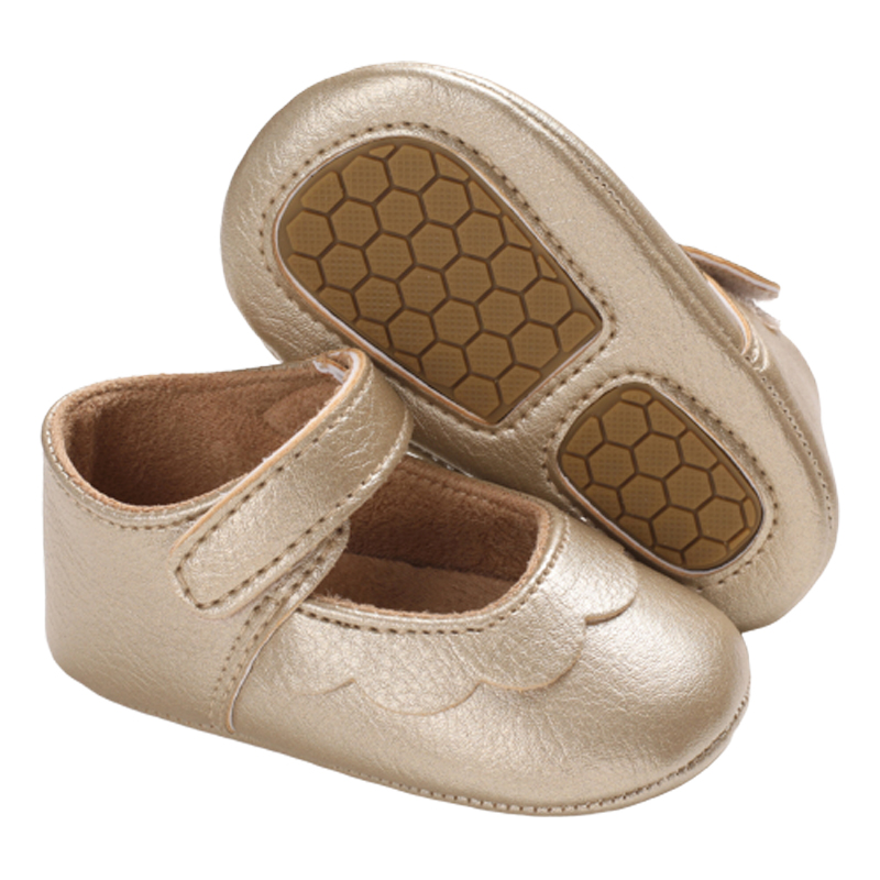 

2020 Summer Baby Girl Shoes Toddler Sole Crib Shoes Soft Princess Solid Prewalker Comfortable Fashion First Walkers Anti-Slip, White