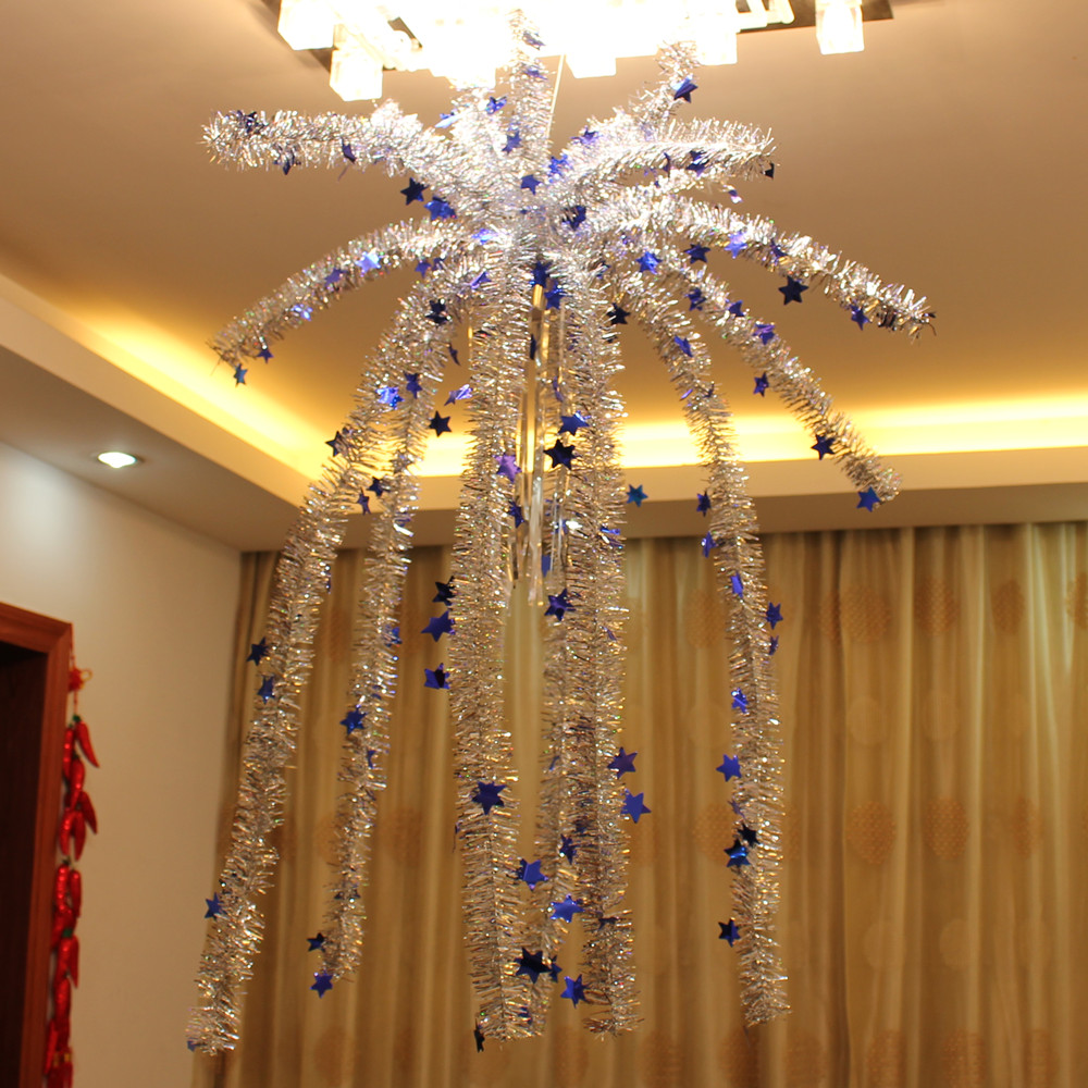 Indoor Christmas Hanging Garland Decorate Falling Flowers Furred Ceiling Nacelle With Star Snowy Christmas Tree Snowman Decorations The Best Christmas Decorations From Sweethomes 25 85 Dhgate Com