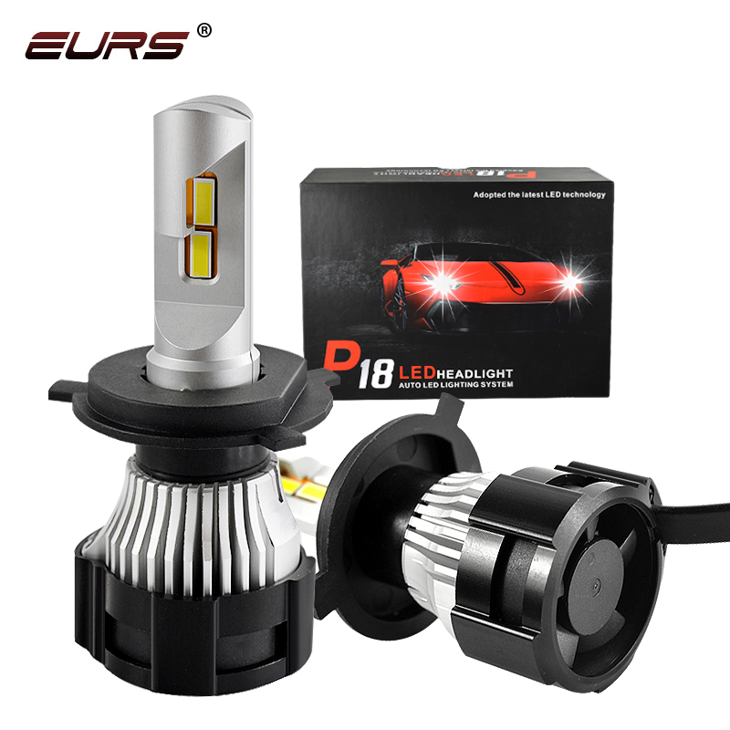 

Auto Headlight Bulbs H4 LED H7 H11 9006 HB4 9005 led HB3 P13W 9012 P18 6000K 104W 18000LM super white Hi/low car bulb