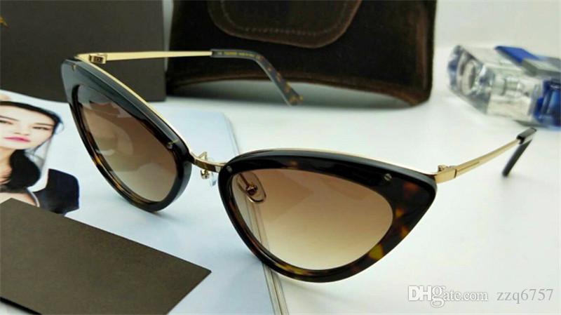 

New fashion designer sunglasses small charming cat eye frame avant-garde style popular uv400 protection eyewear top quality