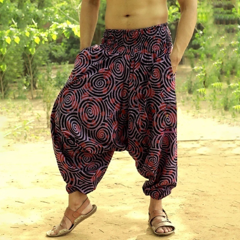 

New 2020 hot style men' casual style of large size ethnic trousers fashion soft comfortable dropshipping hot sale pants, Green