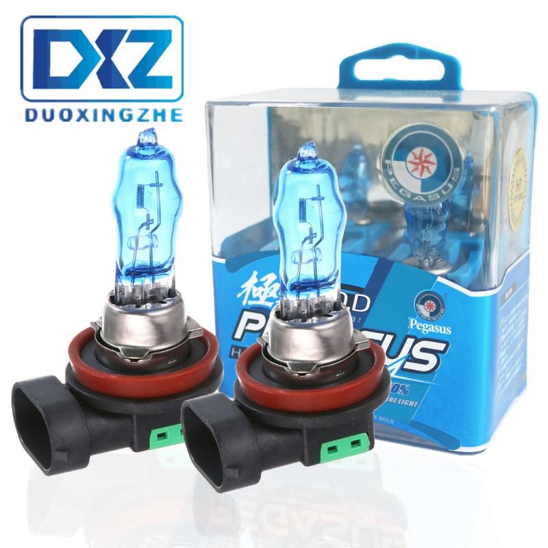

2x Car Light Bulb High Low Beam Led H11 12V 100W Super White 6000K Headlight Lamp