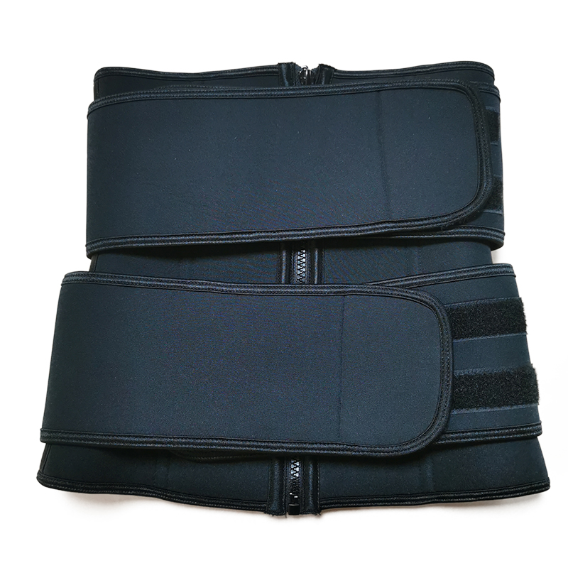 

Waist Support Slimming Body Shaper Belt Waist Trainer Belt For Women Man Gym fitness, Black
