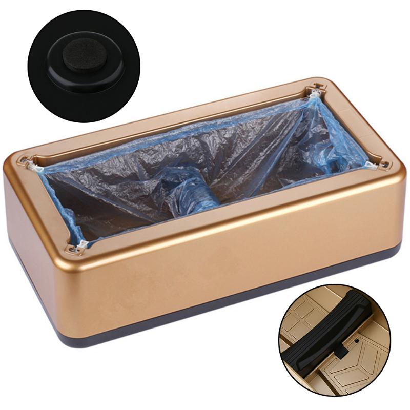 

Portable Anti Slip Safety Disposable Protective Overshoe Machine Cleaning Home Office Dustproof Automatic Shoe Cover Dispenser