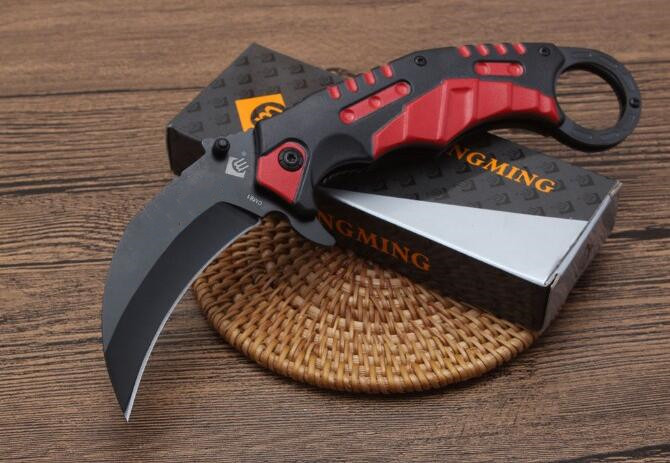 

CM81 karambit claw knife Tactical Hunting Knife Multi Tools Pocket Survival Fixed Knives gift knife 1pcs a2002