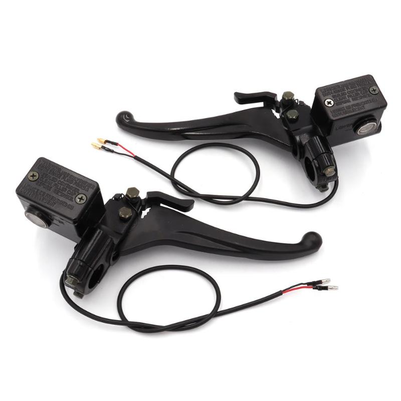 

Left Right Handlebar Upper Brake Disc Pump with Lock Parking Device for Electric Tricycle 4 Wheeler