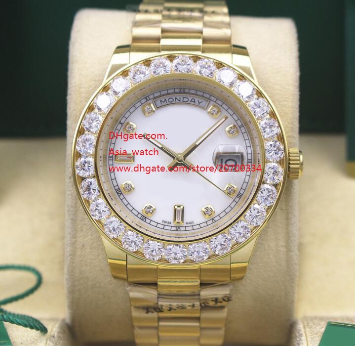 

Factory Supplier Top quality Wristwatches Sapphire Glass 41mm 116610 White Dial Diamond Bezel Automatic Mechanical Mens Men's Watch Watches