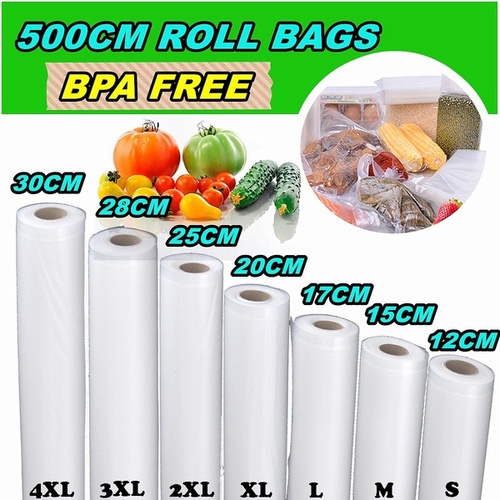 

Vacuum bags for Vacuum Fresh Long Keeping 12+15+17+20+22+25+28+30+32cm*500cm Rolls/Lot bags for packer