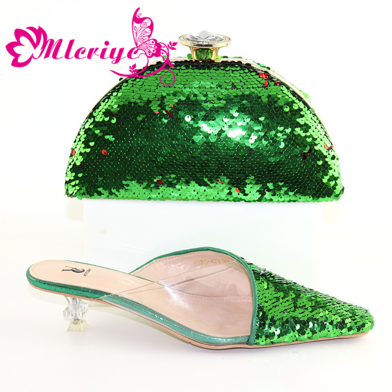 

Latest Italian Shoes with Matching Bags Set Decorated with Rhinestone Shoes and Bag To Match for Party Women Party Pumps Shoes, Black