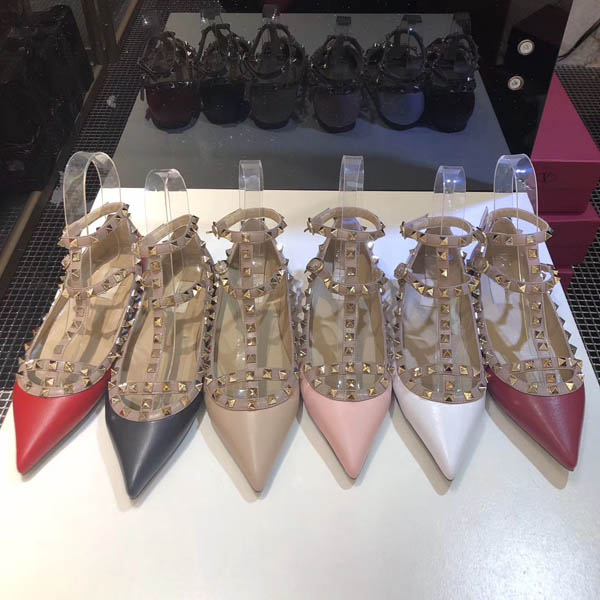 

2022 new luxury fashion designer shoes rivets high heel ladies leather pointed six color dress shoes, Black