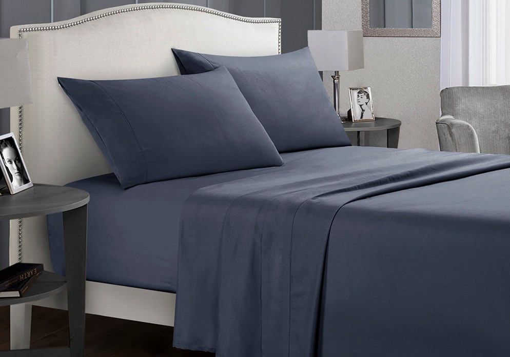 

4Pcs Set Warm Winter Bedding Sets Fitted Sheet Bed Sheet Pillowcases Bedding Sets Solid Color Bed clothes Bedroom Supplies, White