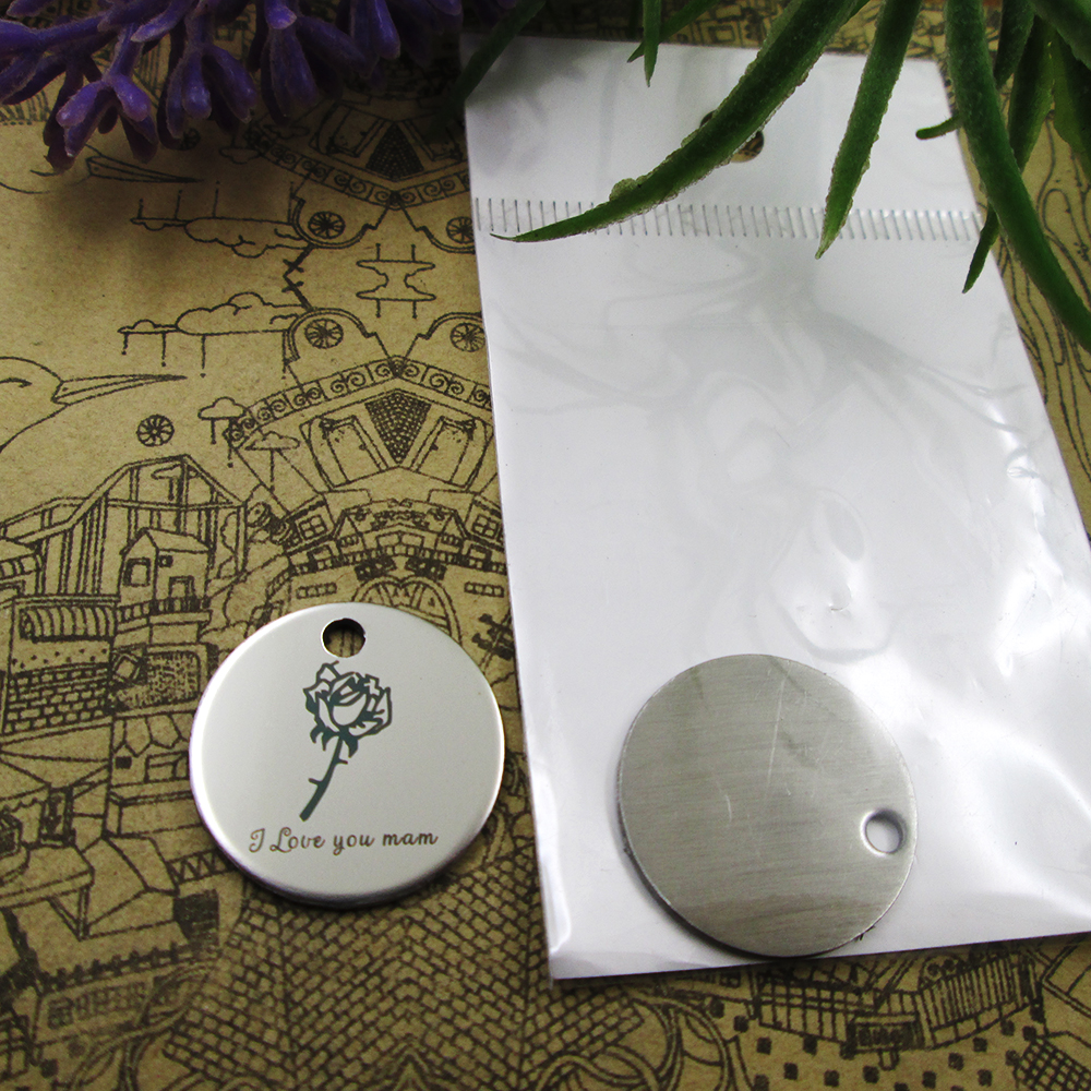 

40pcs--"I Love you mam"stainless steel charms more style for choosing DIY Charms pendants for necklace