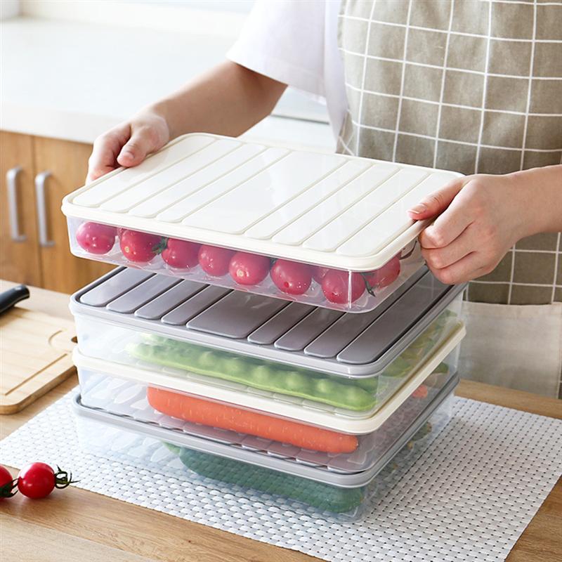 Caja de almacenamiento frigorífico de tomate Sellado titular caso//mantener vegetal fruta fresca