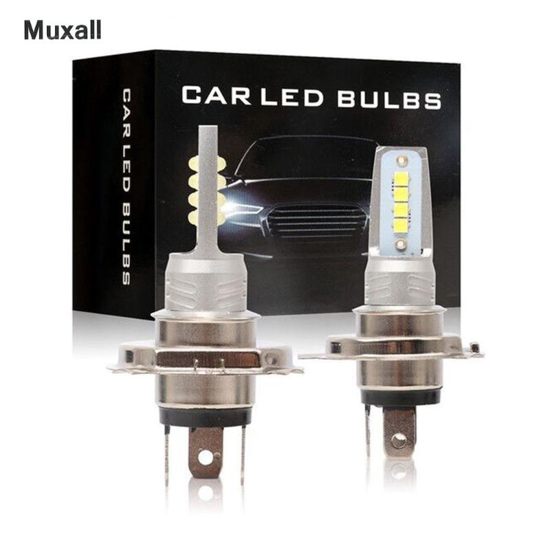 

Muxall New 2PCS mini LED Car Headlight H11 H4 H7 9005 9006 HB3 HB4 H1 H3 80W 12000LM 6000K White Auto LED Fog light Lamps