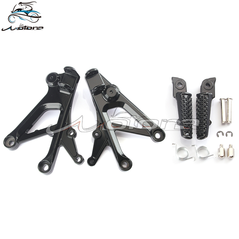 

Front Footpegs Foot Pegs Footrest Pedals Bracket For CBR600 F4 CBR600F4 1999-2000 CBR600F4I CBR600 F4I 2001-2006