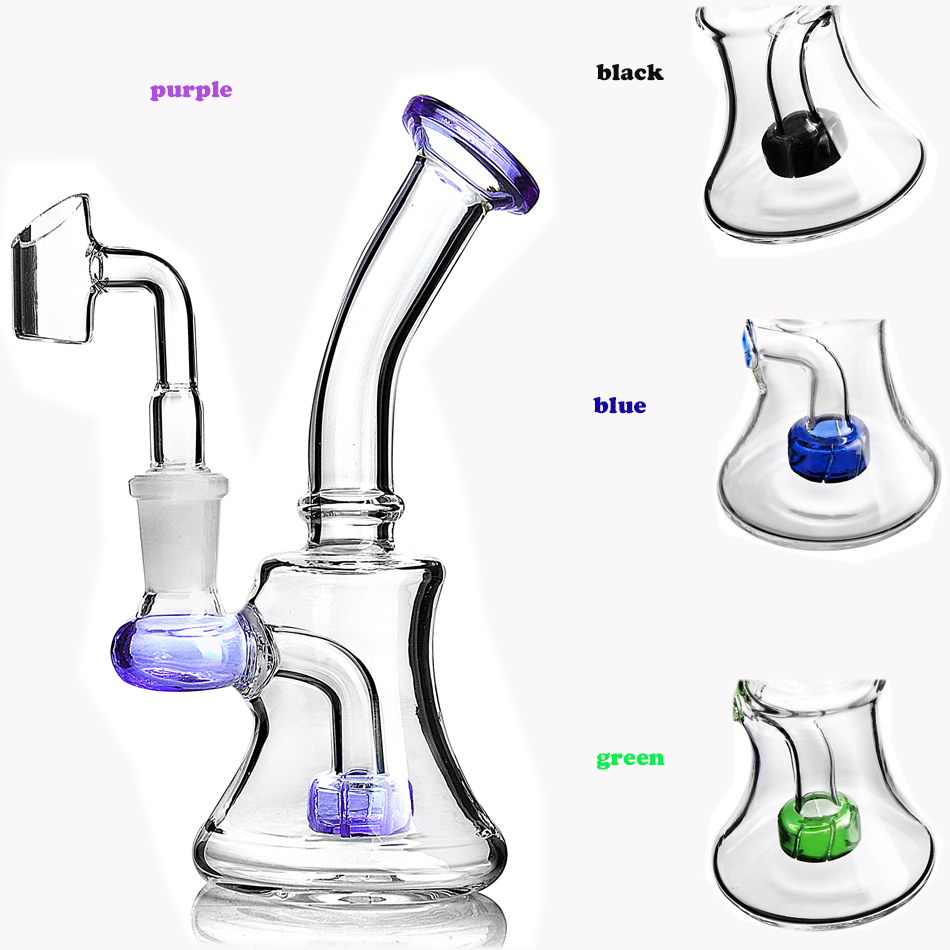 

small bong hookahs shisha beaker base bongs water pipes smoke accessories oil rigs dab chicha thick glass water bongs with 14mm joint