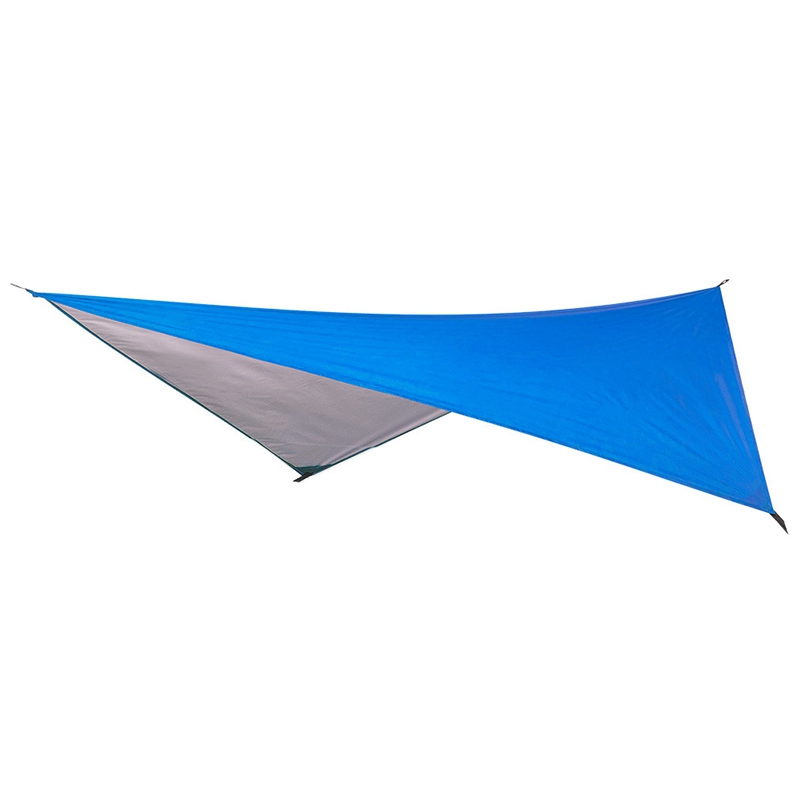 

Ultralight Tarp Outdoor Camping Survival Sun Shelter Shade Awning Silver Coating Pergola Waterproof Beach Tent-Blue