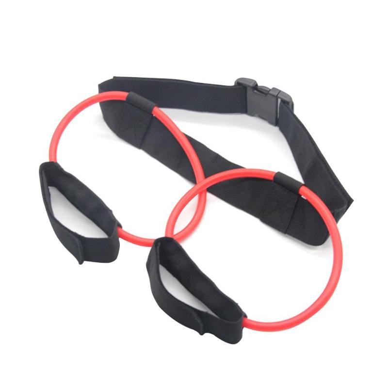 

Yoga BuLift Resistance Band Leg Skinny Hip Lifting Elastic Rope Home Fitness Resistance Band For Female Sports Exercise #Y2, Red