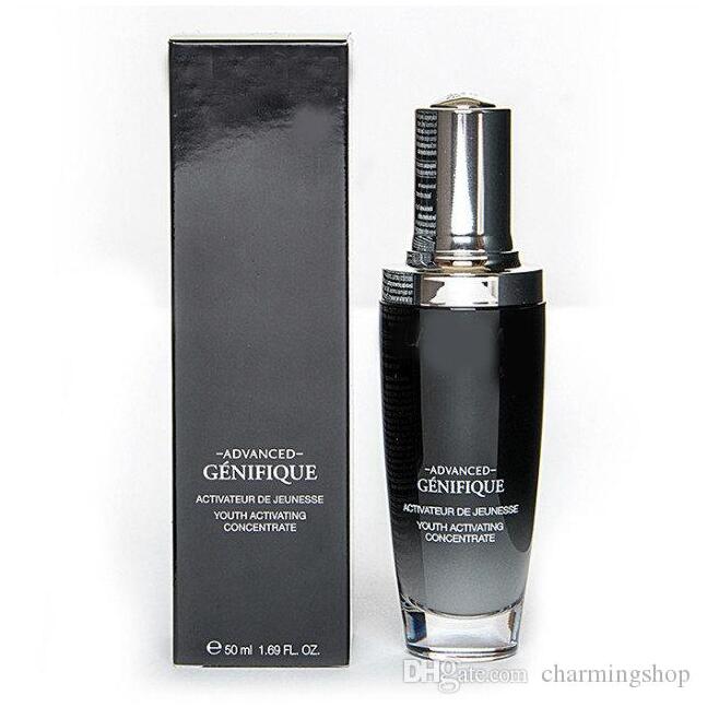 

High quality Famous Braand Skin Essence Genefique Concentrate face cream moisturizing deep repairing 50ml free shipping, White