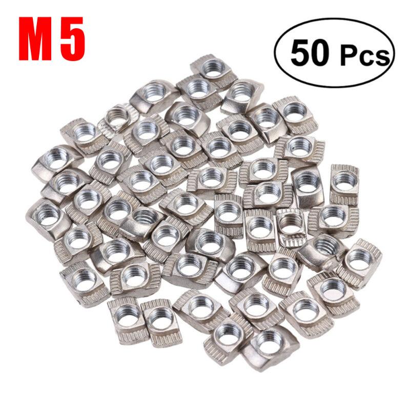 

90 degree Nut T-slide Tools Equipment Silver Nickel-Plated Carbon Steel