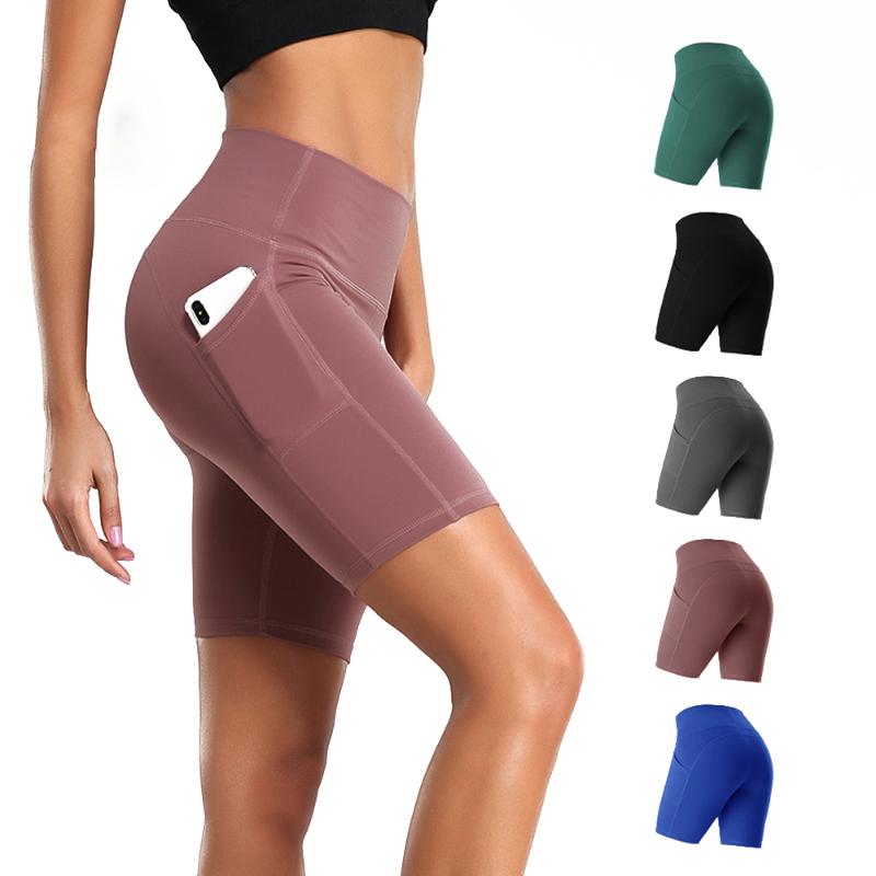 

Women High Waist Energy Seamless Yoga Shorts Push Up Hip Gym Shorts Fitness Sports Leggings, Green