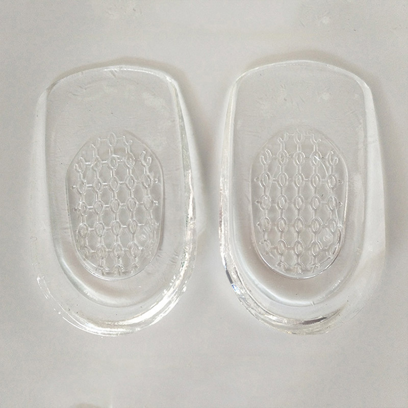HOBBAGGO 1 Pair Heel Insoles Shoes Massage Cushion Silicone Gel Inserts Pads Massager New