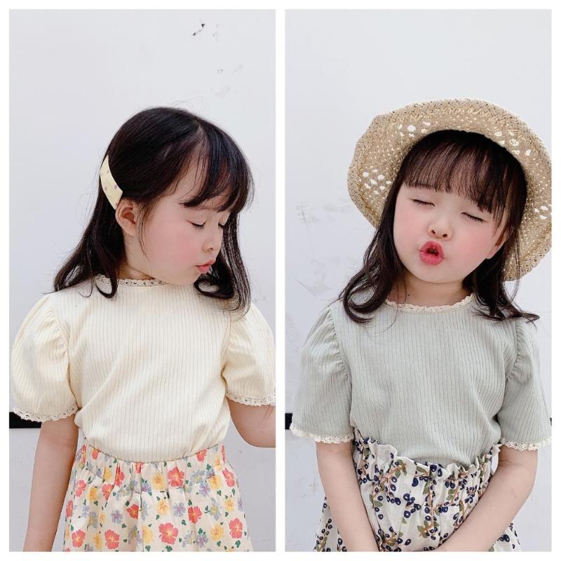 

2020 New Baby Girls T-Shirt Summer Kids Girls Top Tees Girl Clothes 1-6 Years, Pic