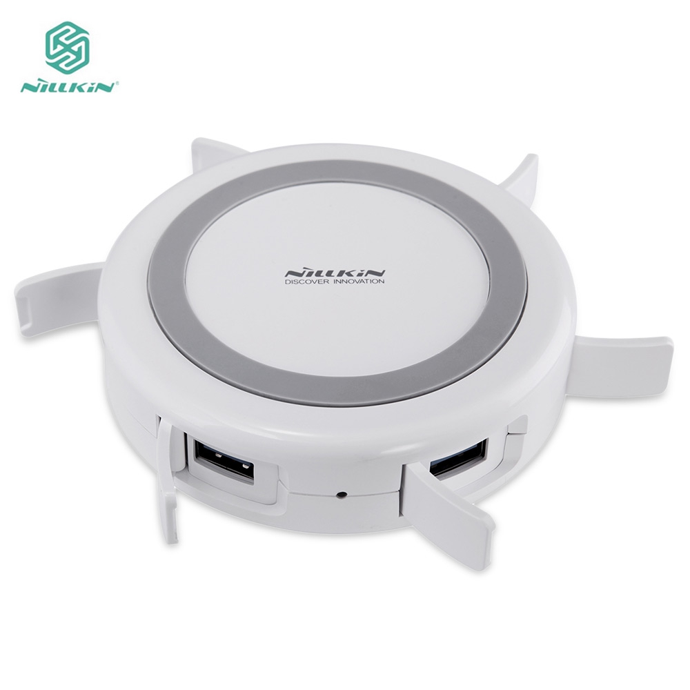 

NILLKIN MC010 Multifunctional Qi Wireless Charger with 4 USB Output Port