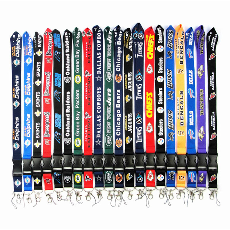 

Team Cell Phone Lanyard Neck Straps Fashion Car Keychain Cell Phone Straps ID Badge Holder Rope Lanyard 38 Styles, Slivery;golden
