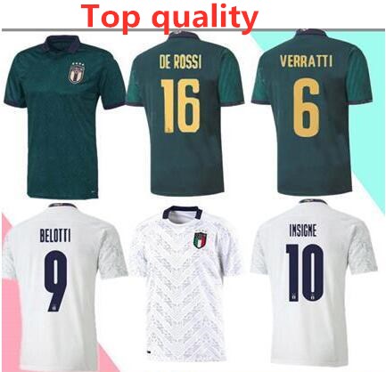 

2020 ITALY European Cup adult soccer Jersey 2020 CHIELLINI EL SHAARAWY BONUCCI INSIGNE BERNARDESCHI Italy FOOTBALL SHIRTS, Green