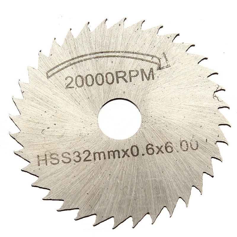 

Kits of 6 pcs HSS Saw Blade Circular Drive Decoupe Dent For Dremel Rotary Tool