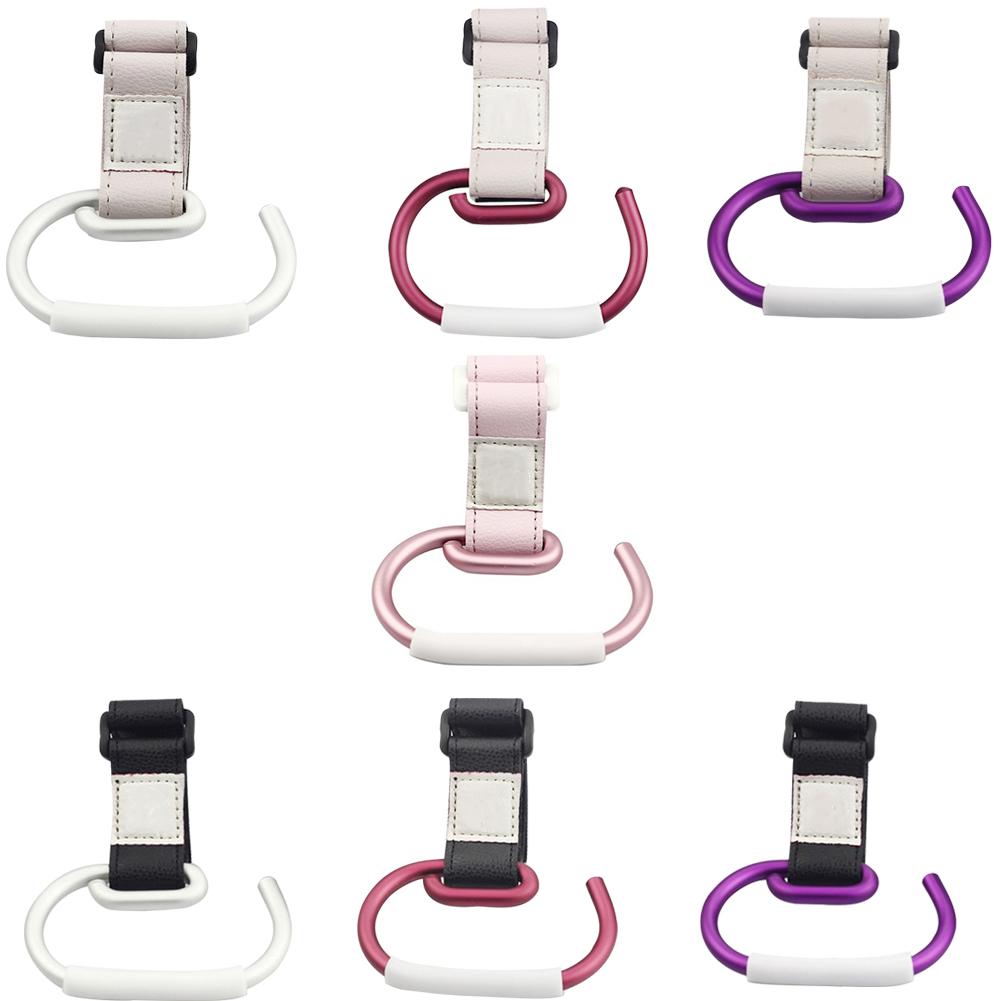 

Adjustable Baby Stroller Hooks Kids Pushchair Pram Hanger Carabiner Shopping Bag Clip Rotatable Strap Hook Strollers Accessories